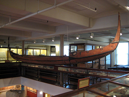 Foto del interior del Museo de Historia Natural de la Universidad de Harvard