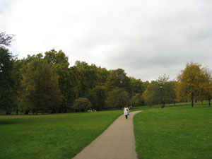 Foto de un parque de Londres