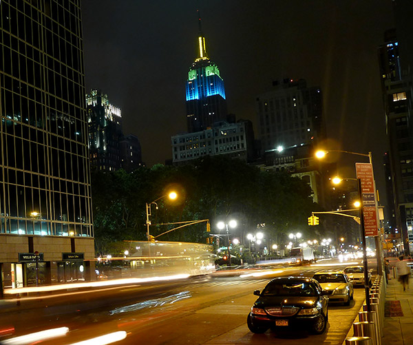 Empire State Building de noche