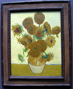 Cuadro de Los Girasoles de Van Gogh