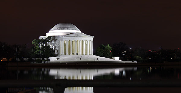Monumento a Thomas Jefferson en Washington DC (Thomas Jefferson Memorial)